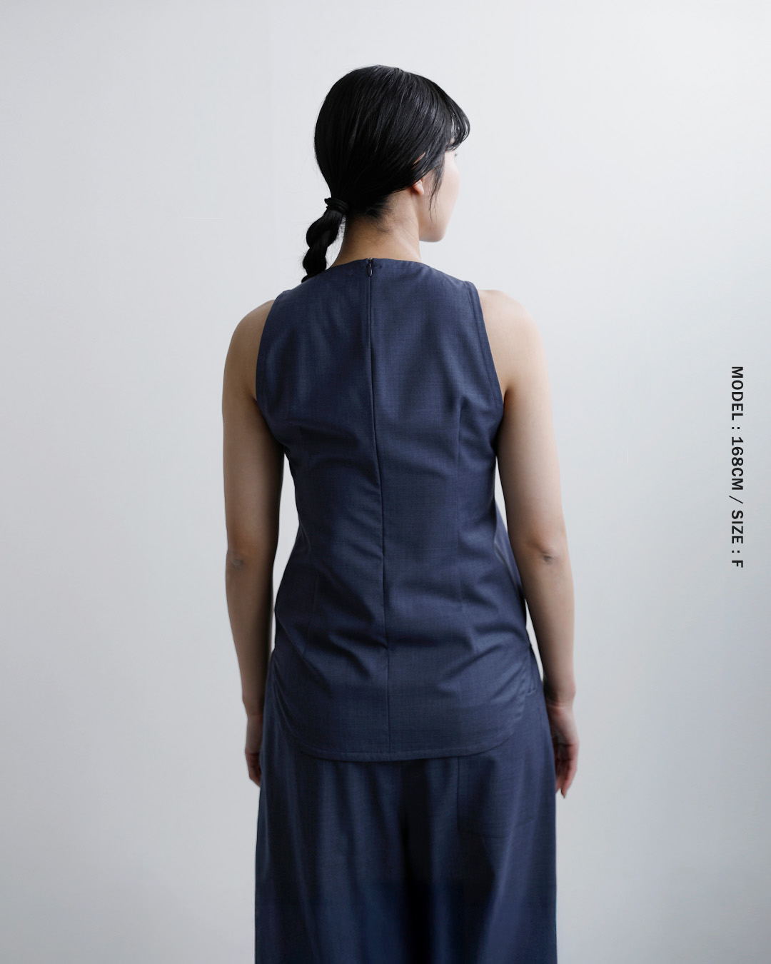 LOEFF(ロエフ)ウールトロ アメリカンスリーブ タンクトップ 8816-2-000001