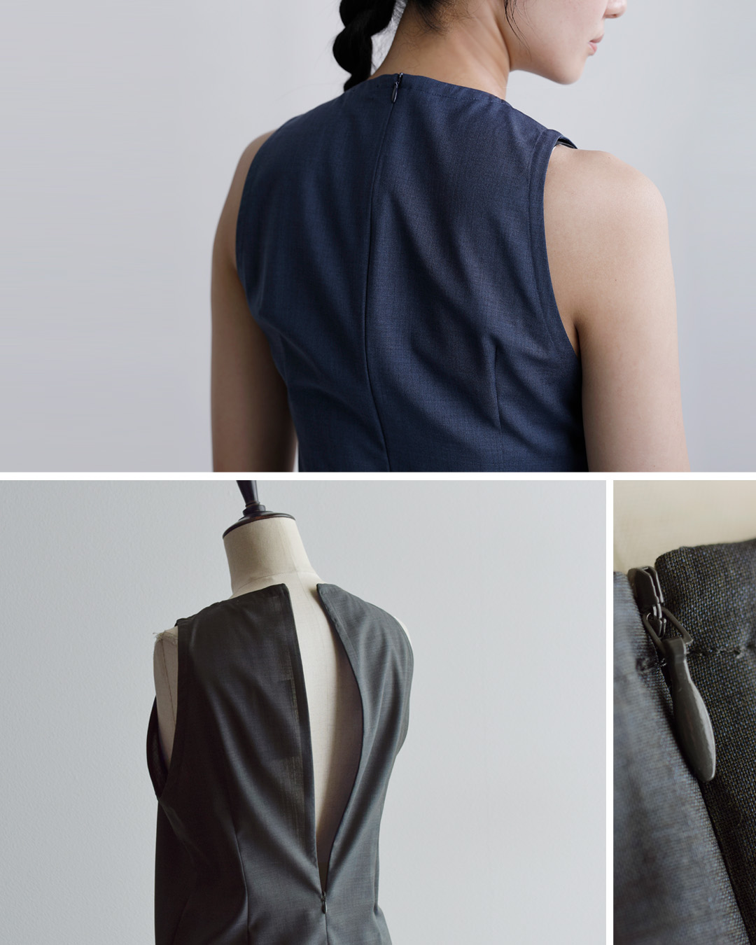 LOEFF(ロエフ)ウールトロ アメリカンスリーブ タンクトップ 8816-2-000001