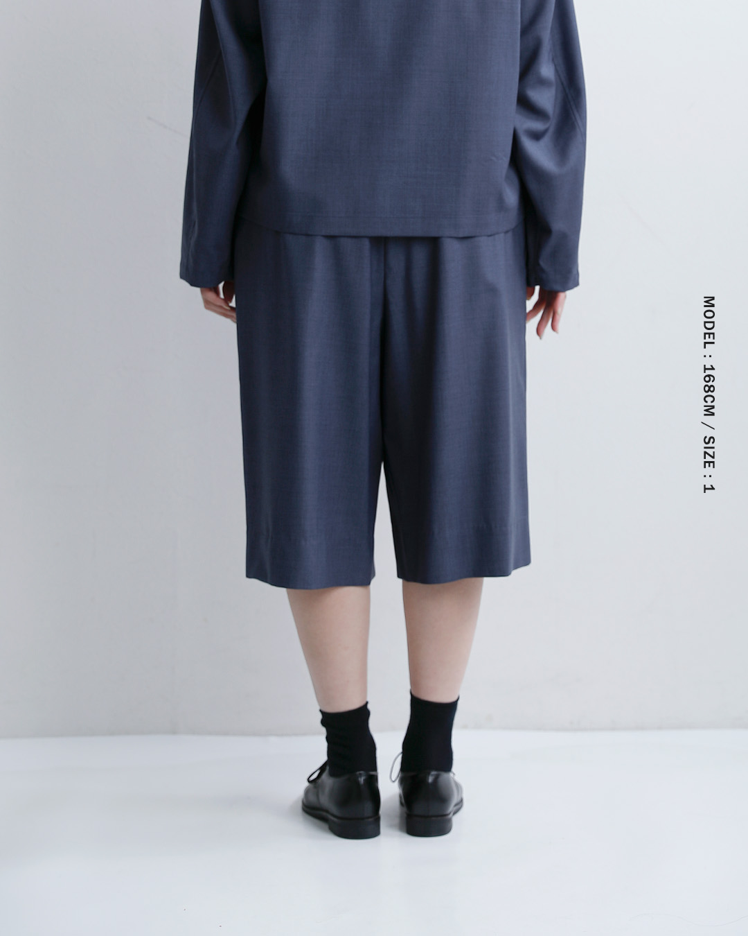 LOEFF(ロエフ)ウールトロ キュロットパンツ 8819-2-000001