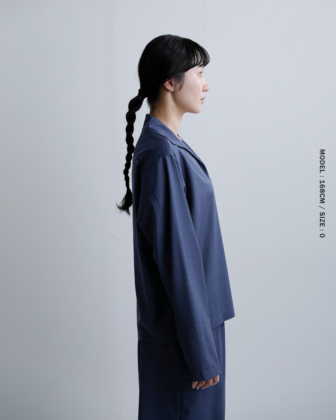 LOEFF(ロエフ)ウールトロ スキッパーシャツ 8881-2-000004