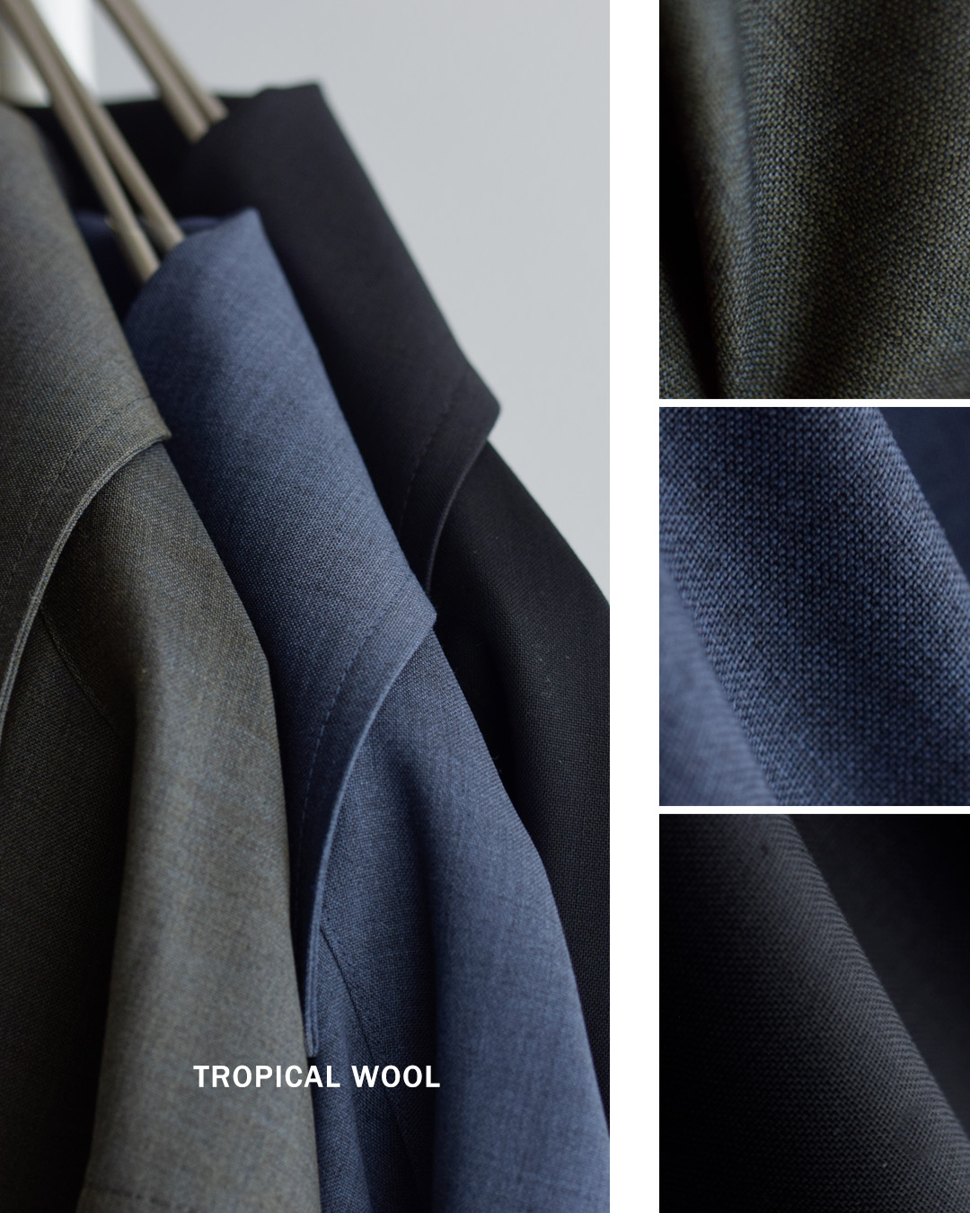 LOEFF(ロエフ)ウールトロ スキッパーシャツ 8881-2-000004