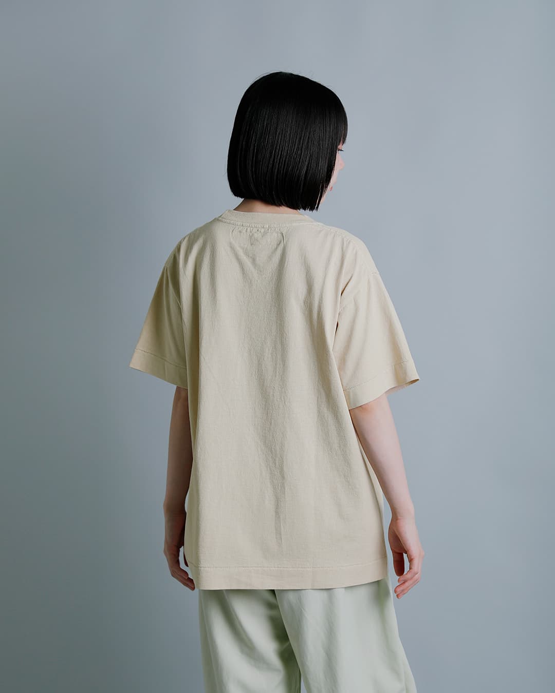 NECESSARY or UNNECESSARYコットン プリント 半袖 Tシャツ “HEAVEN-T” 90012329