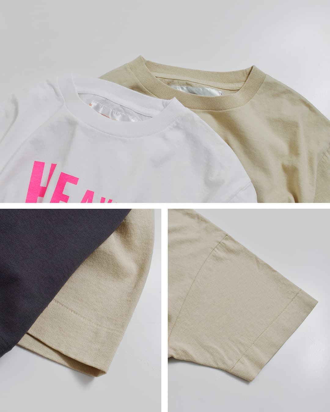 NECESSARY or UNNECESSARYコットン プリント 半袖 Tシャツ “HEAVEN-T” 90012329
