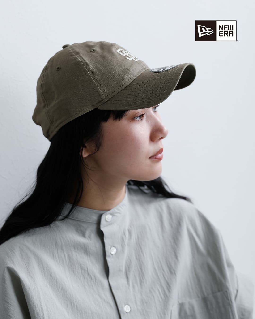 NEW ERA9TWENTY コットンリネン キャップ 920-cotlin