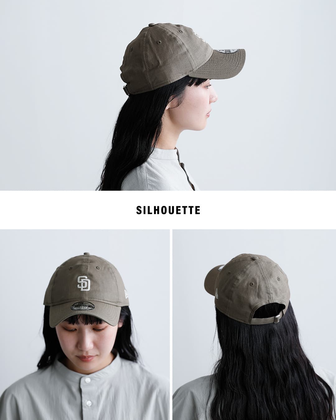 NEW ERA9TWENTY コットンリネン キャップ 920-cotlin
