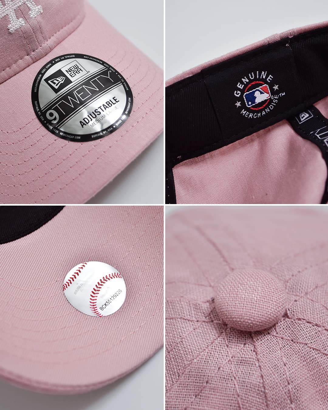 NEW ERA9TWENTY コットンリネン キャップ 920-cotlin