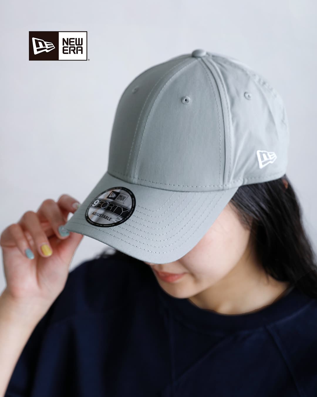NEW ERA9FORTY タイプライター ベーシック キャップ 940-tw