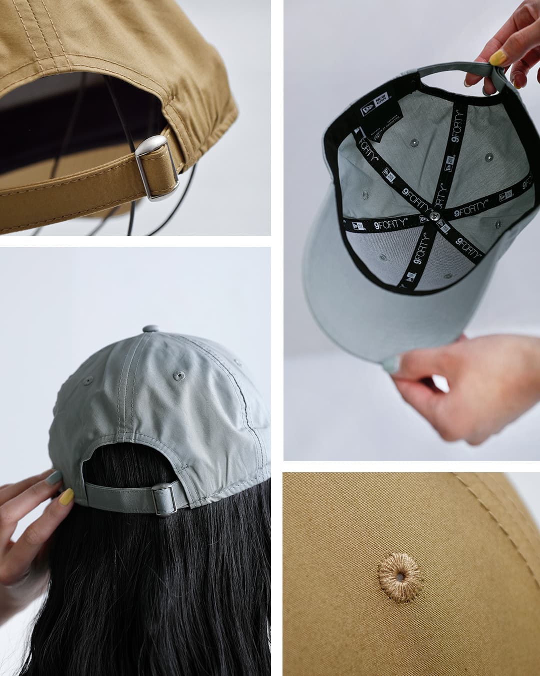 NEW ERA9FORTY タイプライター ベーシック キャップ 940-tw