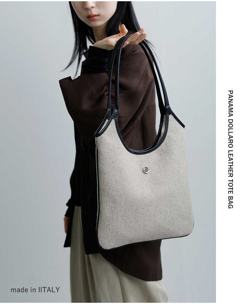 Bonfanti(ボンファンティ)パナマドラーロレザートートバッグ96-bon-530701