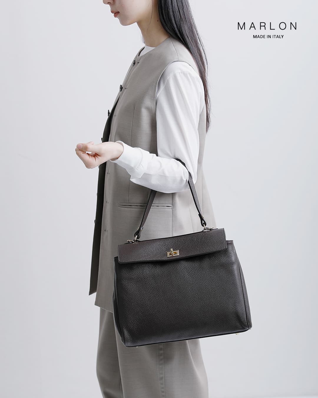 MARLONドラーロレザー 2way ショルダーバッグ 96-mar-bs4764