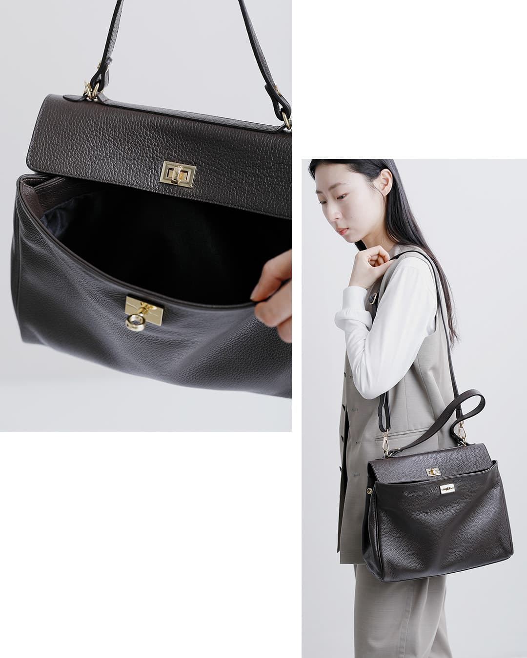 MARLONドラーロレザー 2way ショルダーバッグ 96-mar-bs4764