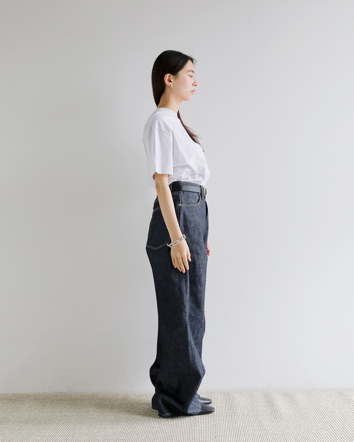 KURO(クロ)ストラクチャー デニムパンツ STRUCTURE 964233