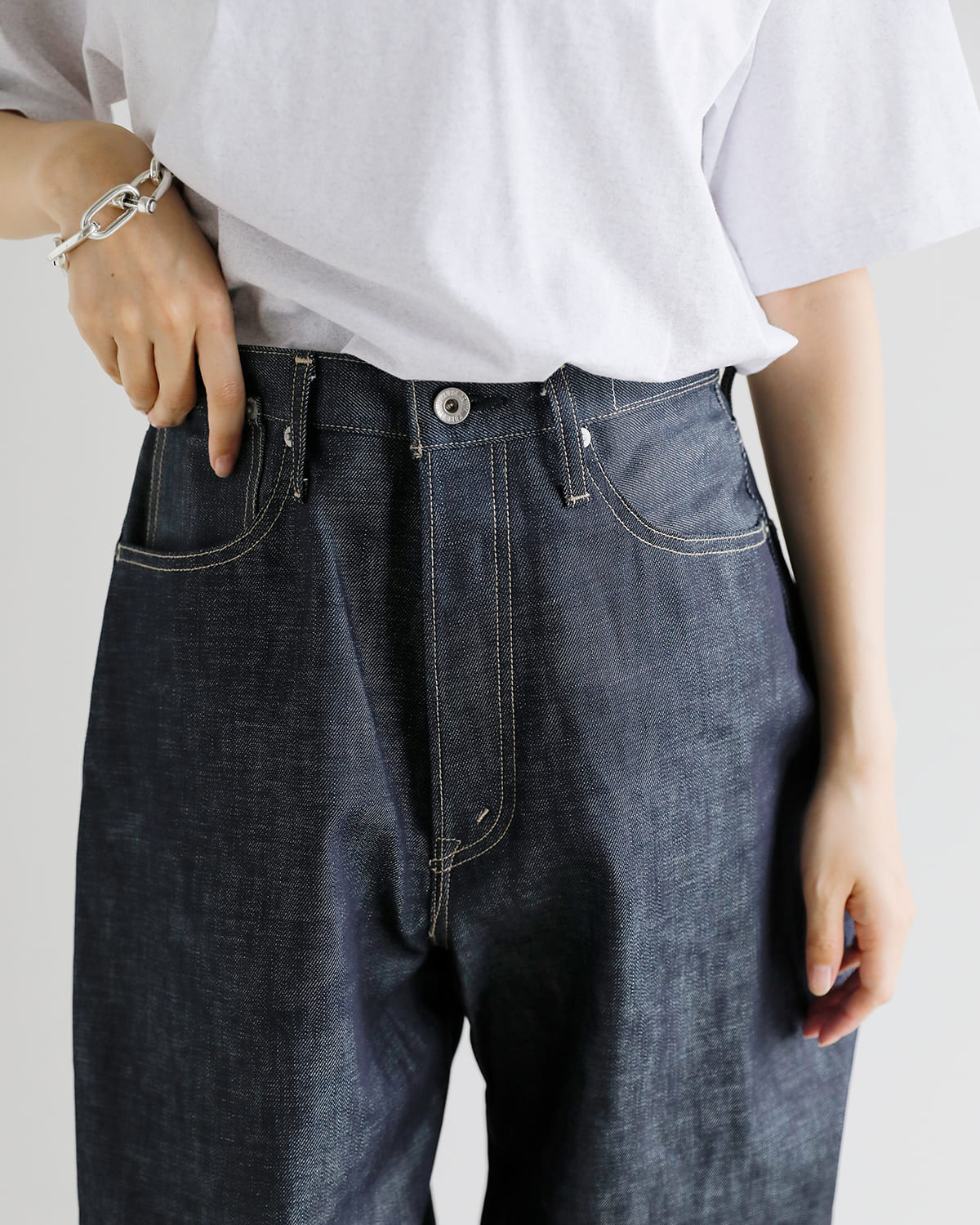 KURO(クロ)ストラクチャー デニムパンツ STRUCTURE 964233