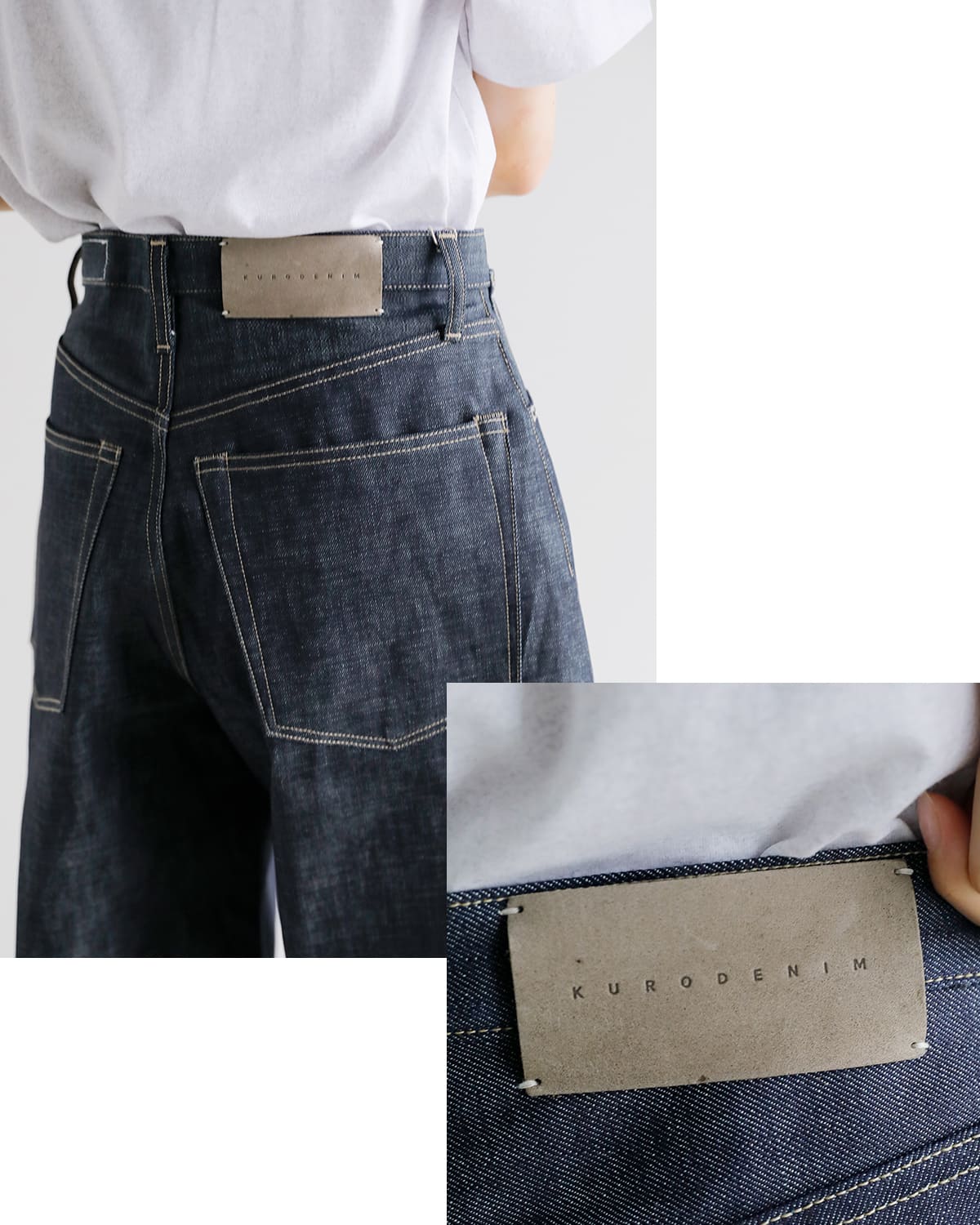 KURO(クロ)ストラクチャー デニムパンツ STRUCTURE 964233