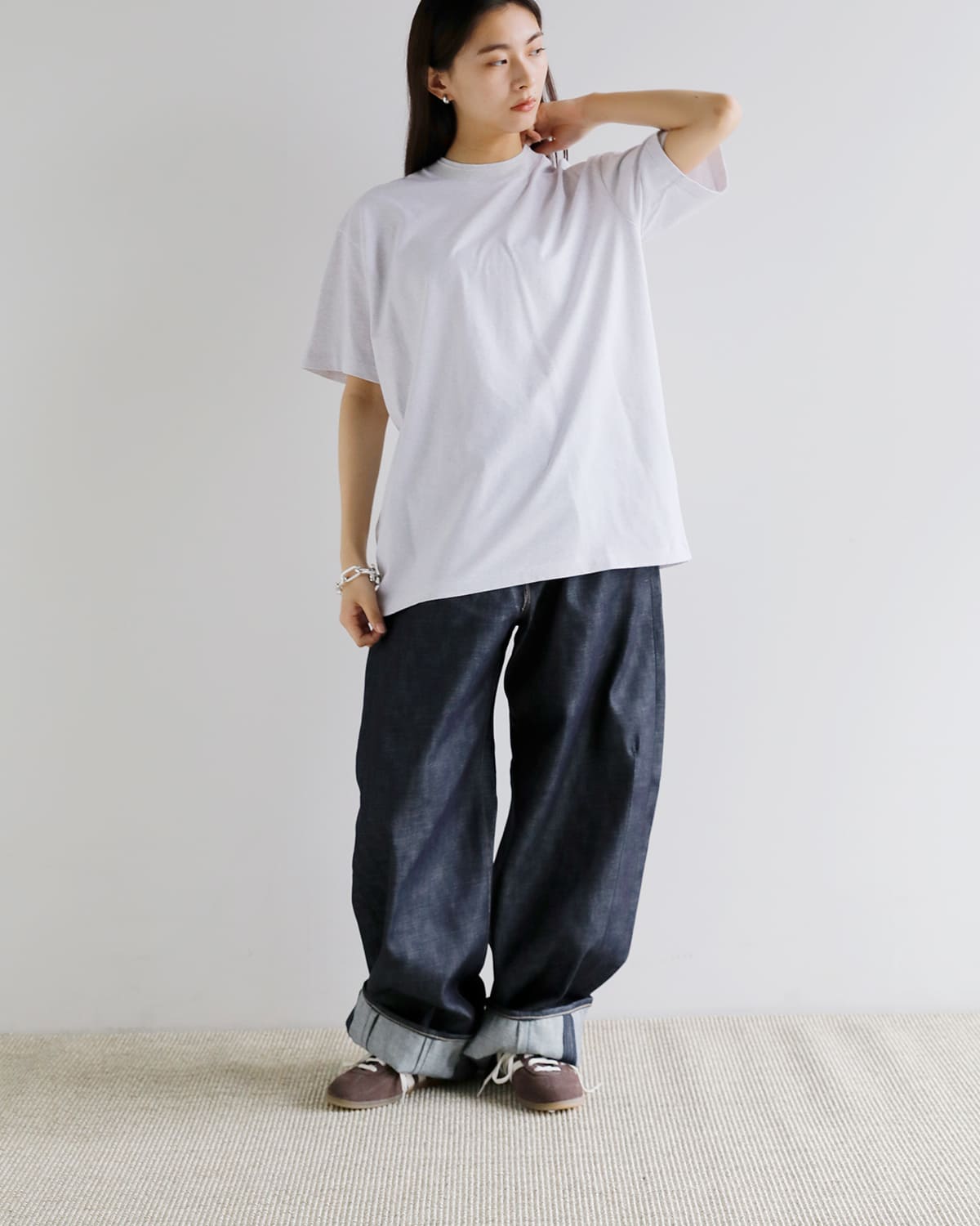 KURO(クロ)ストラクチャー デニムパンツ STRUCTURE 964233