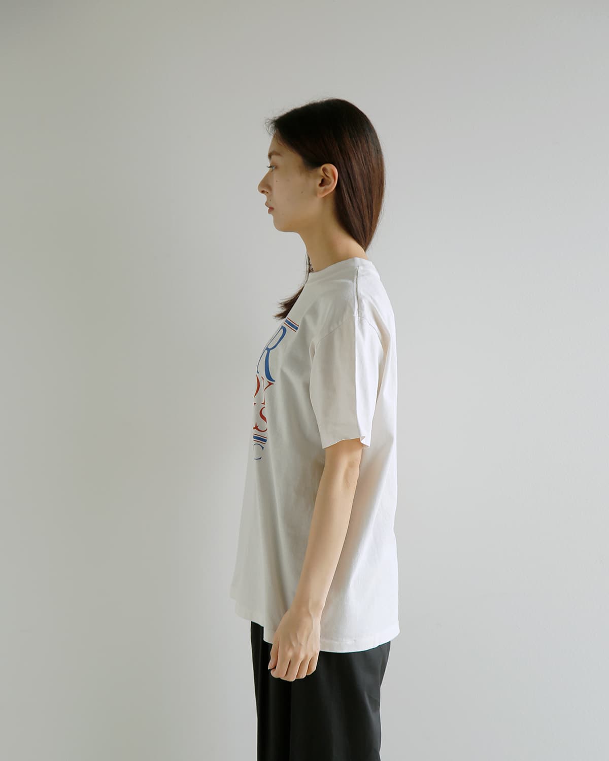 KURO(クロ)ラウンドシェイプダイプリント Tシャツ 17/- ROUND SHAPE DYED TEE K＆R-Kitsch＆Royals 964274