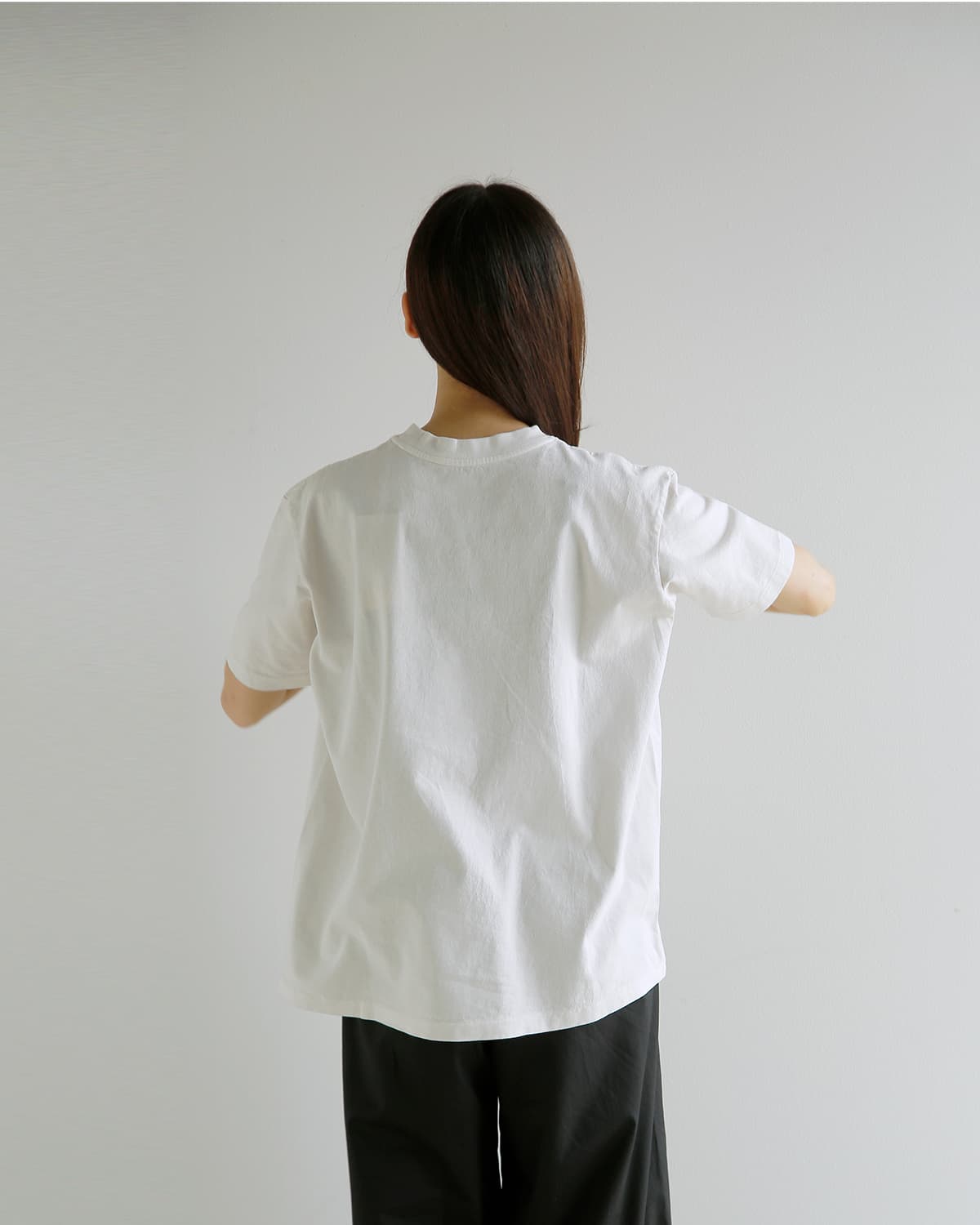 KURO(クロ)ラウンドシェイプダイプリント Tシャツ 17/- ROUND SHAPE DYED TEE K＆R-Kitsch＆Royals 964274