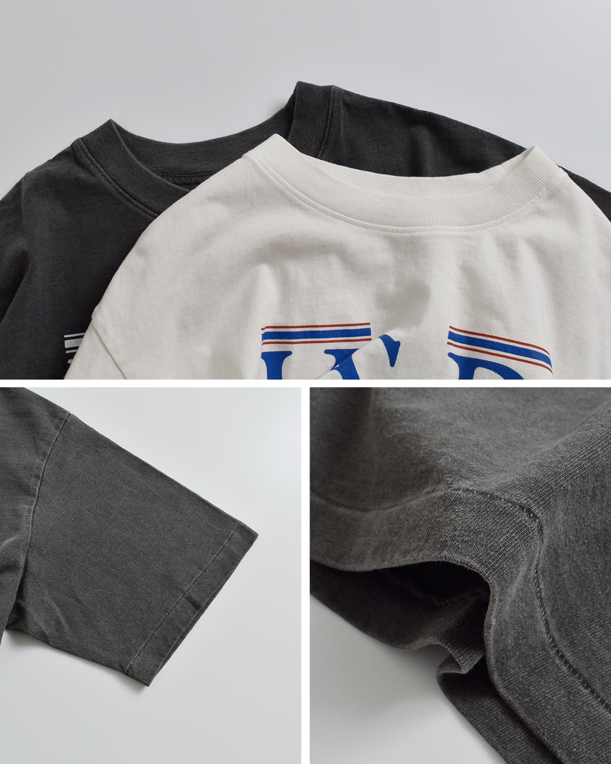 KURO(クロ)ラウンドシェイプダイプリント Tシャツ 17/- ROUND SHAPE DYED TEE K＆R-Kitsch＆Royals 964274