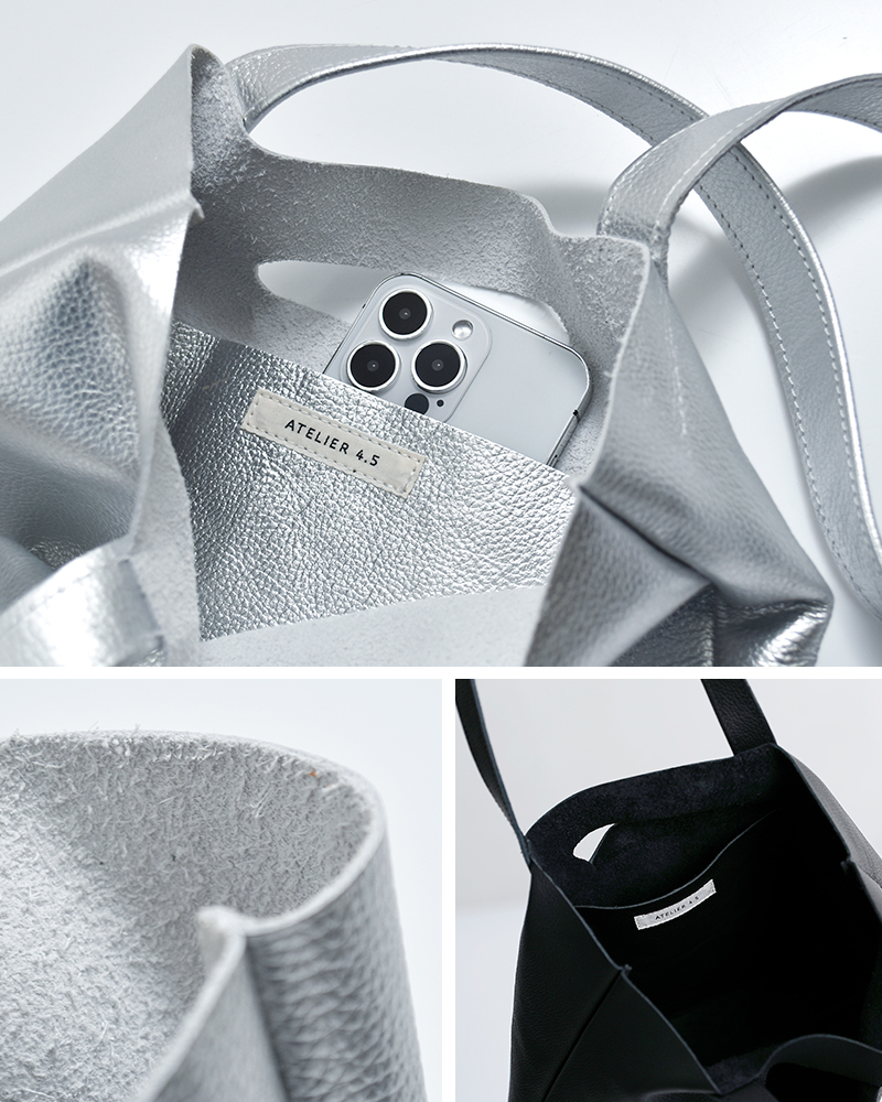 ATELIER 4.5(アトリエ4.5)カウレザー2wayトートバッグa-038