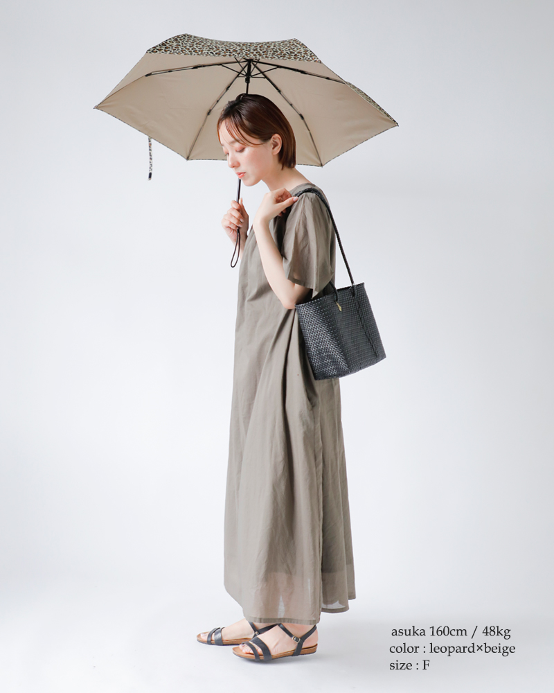 Traditional Weatherwear(トラディショナルウェザーウェア)レオパードプリントライトウエイト軽量折り畳み傘“LIGHTWEIGHTUMBRELLA”a251slggo0335ln-nl