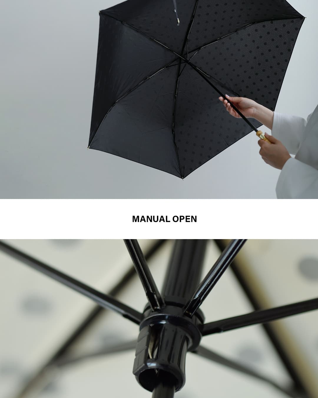 Traditional Weatherwearミニ バンブーハンドル 撥水 UVカット加工 晴雨兼用 折り畳み傘 “FOLDING BAMBOO MINI” a261slggo0259bu