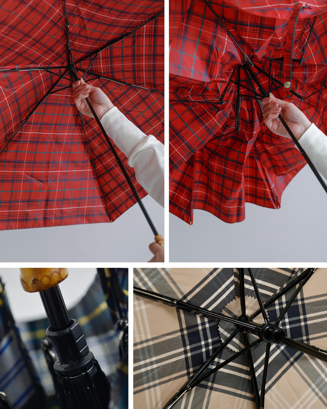 Traditional Weatherwear(トラディショナルウェザーウェア)ミニ バンブーハンドル 撥水 UVカット加工 晴雨兼用 折り畳み傘 “FOLDING BAMBOO MINI” a261slggo0259pe