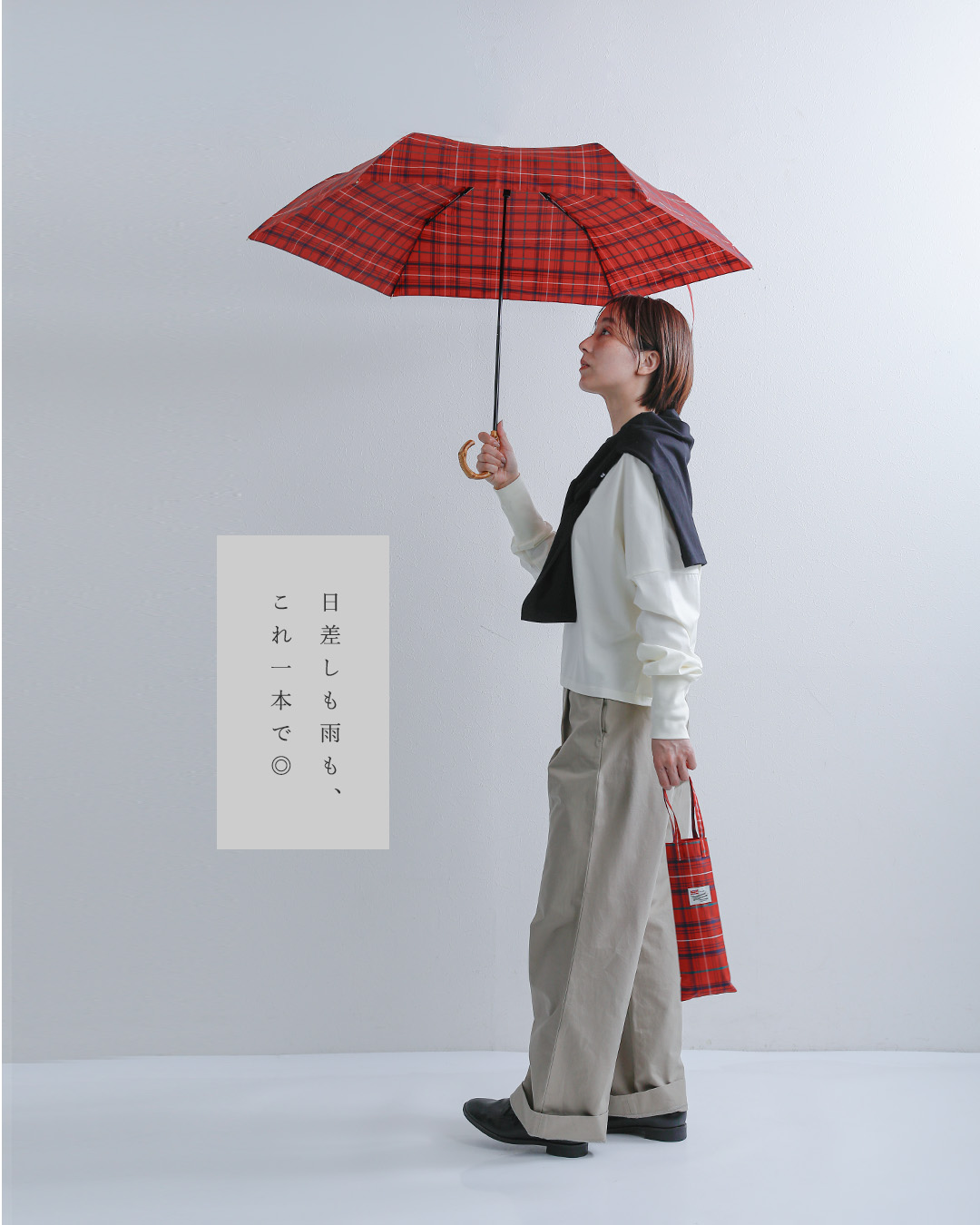 Traditional Weatherwear(トラディショナルウェザーウェア)ミニ バンブーハンドル 撥水 UVカット加工 晴雨兼用 折り畳み傘 “FOLDING BAMBOO MINI” a261slggo0259pe