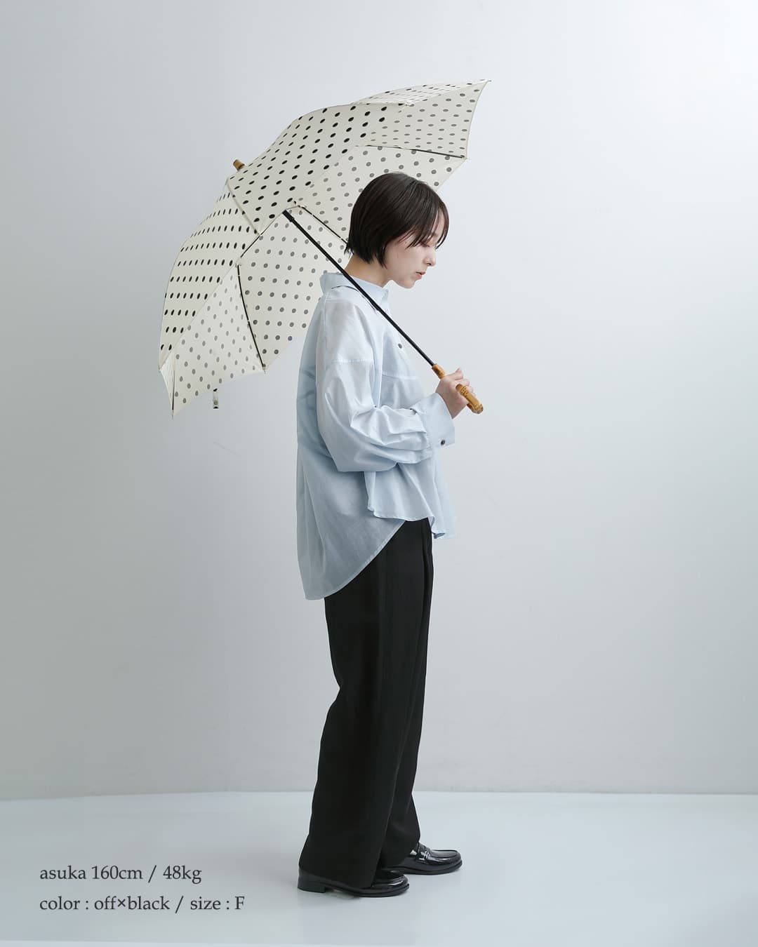 Traditional Weatherwearバンブーハンドル 撥水 UVカット加工 晴雨兼用 長傘 “UMBRELLA BAMBOO LITE” a261slggo0260bu