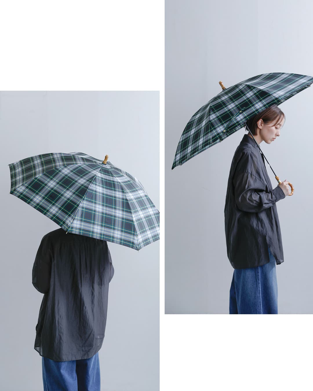 Traditional Weatherwear(トラディショナルウェザーウェア)ミニ バンブーハンドル 撥水 UVカット加工 晴雨兼用 長傘 “UMBRELLA BAMBOO LITE” a261slggo0260pe