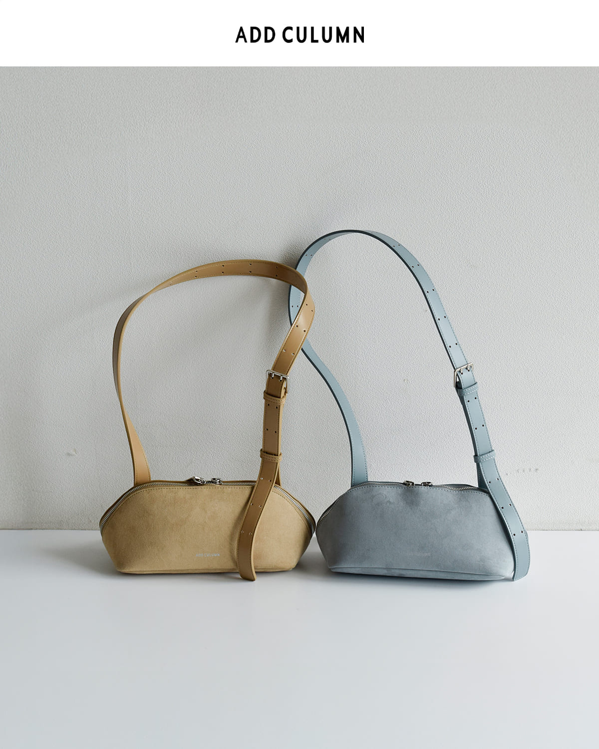 ADD CULUMN(アドカラム)フィグレ スエード ボディバッグ FIGRE BODYBAG SUEDEa26s07b480