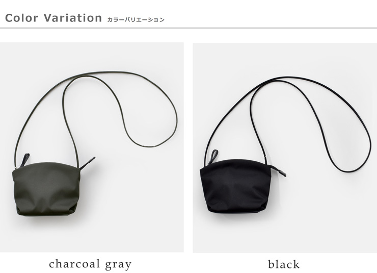 StitchandSew(スティッチアンドソー)コーデュラナイロンジップショルダーミニバッグa305d