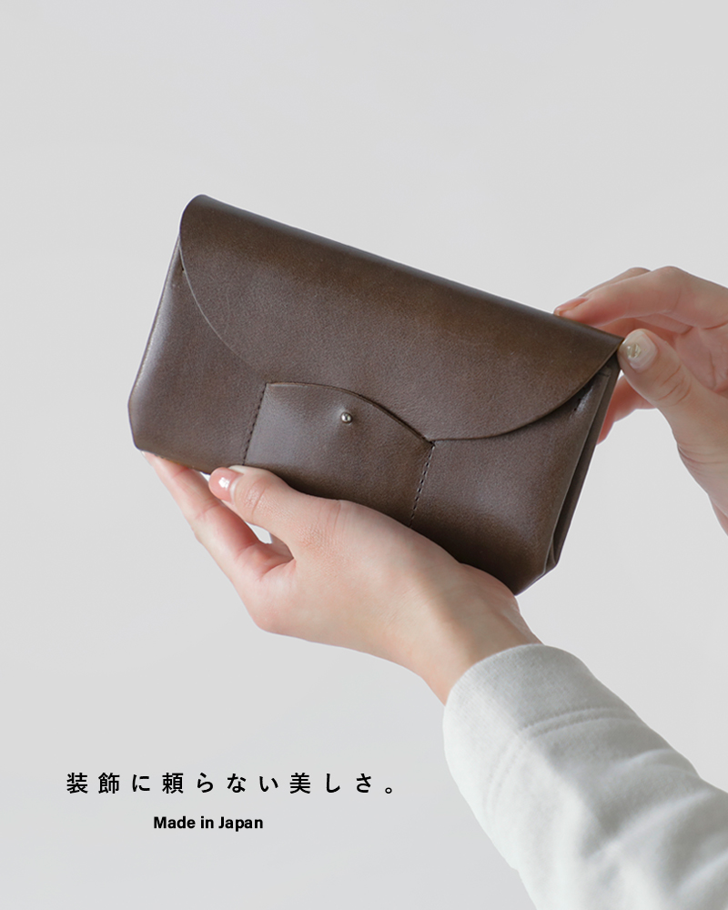 iroseカウレザーロングウォレット“RICRAC” acc-r01