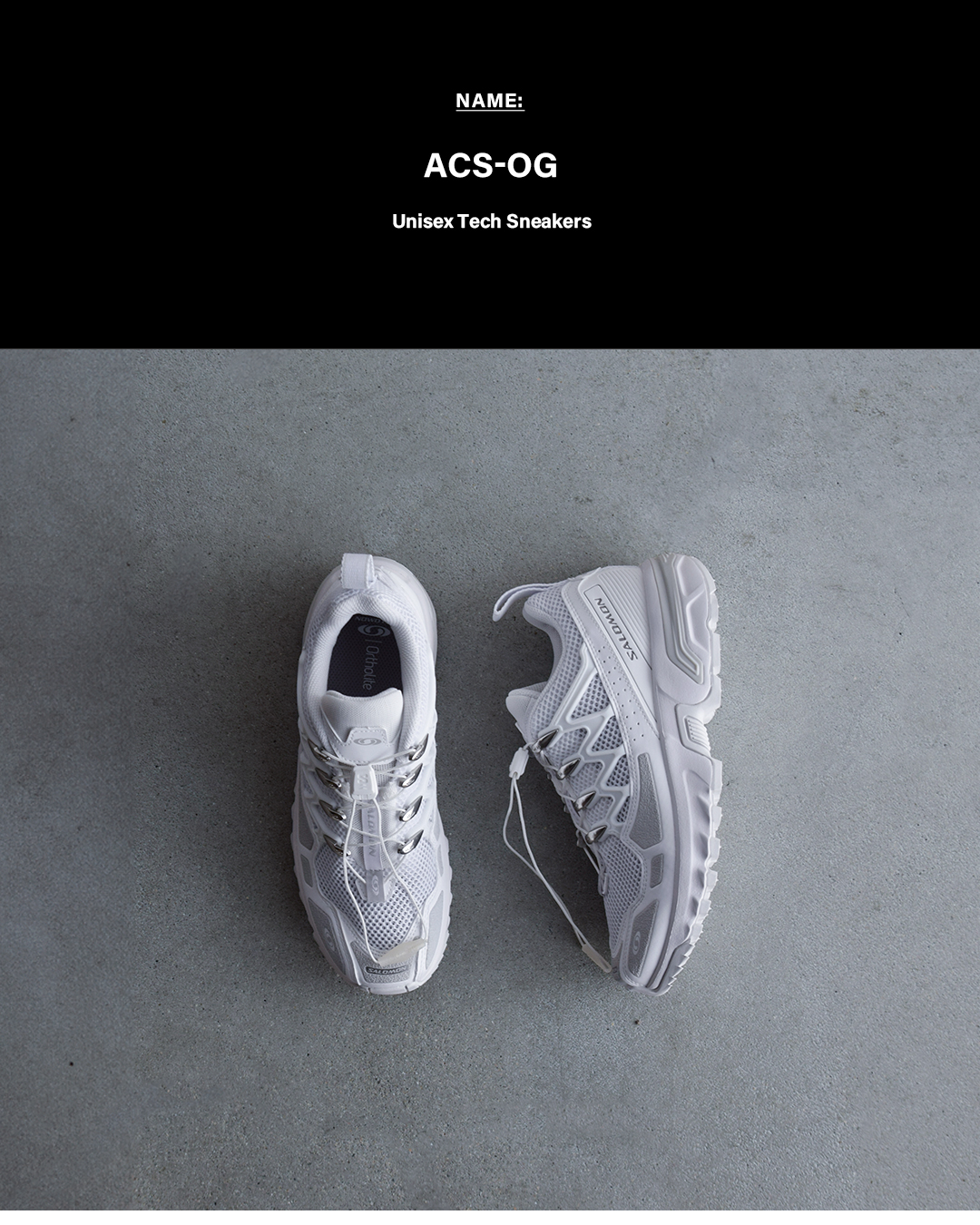 Salomon サロモン ACS+OG テック スニーカー acs-og ユニセックス