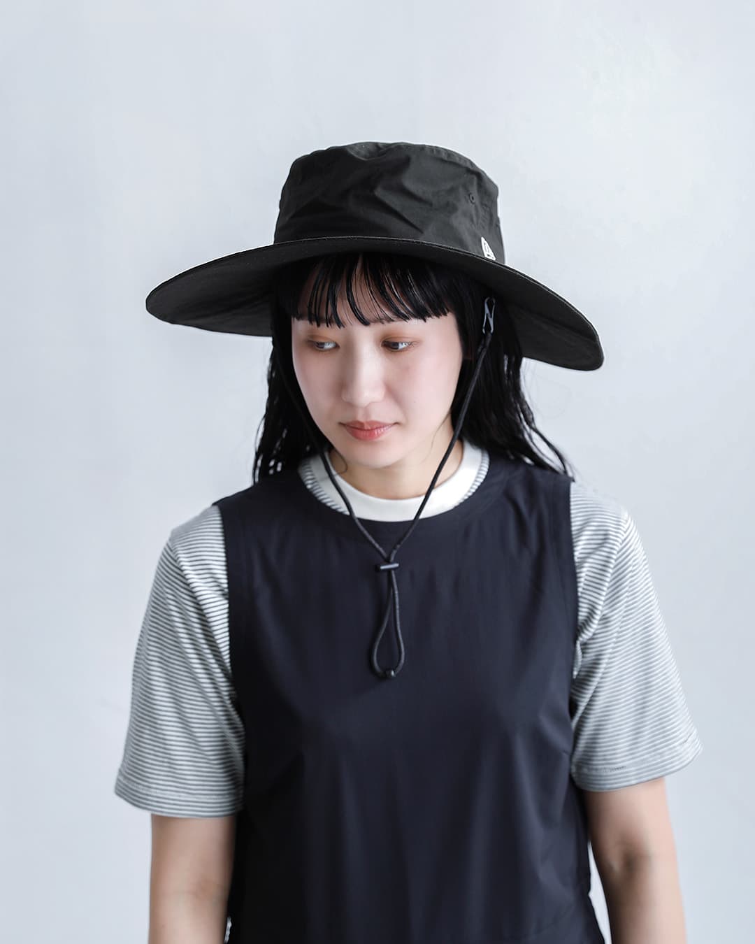 NEW ERAアドベンチャーライト ワイドブリム タイプライター ハット adv-wb-tw