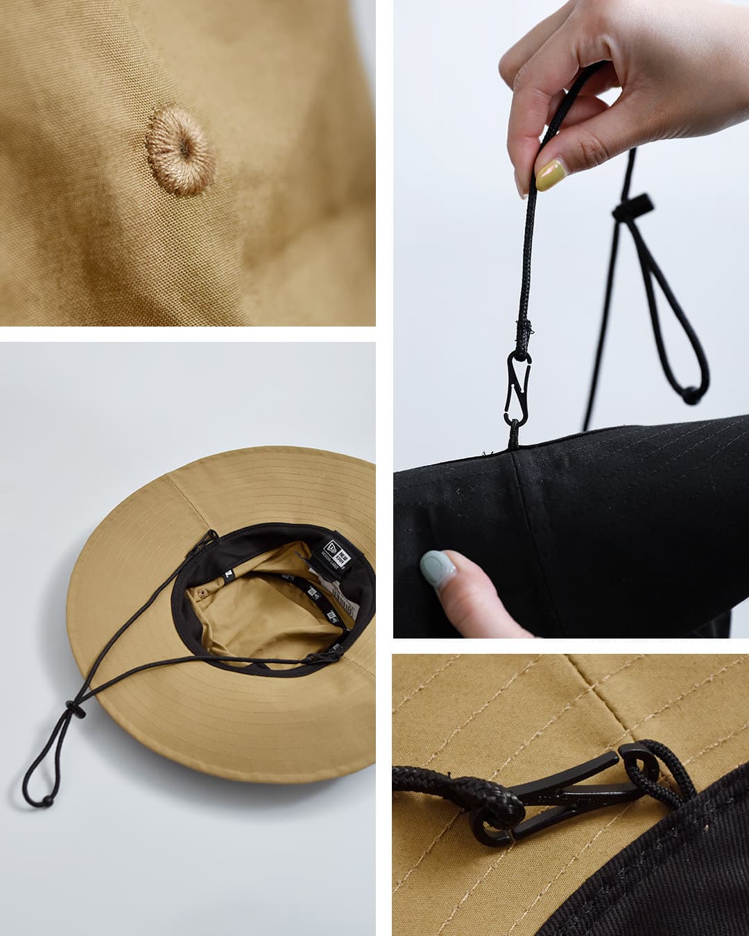 NEW ERAアドベンチャーライト ワイドブリム タイプライター ハット adv-wb-tw