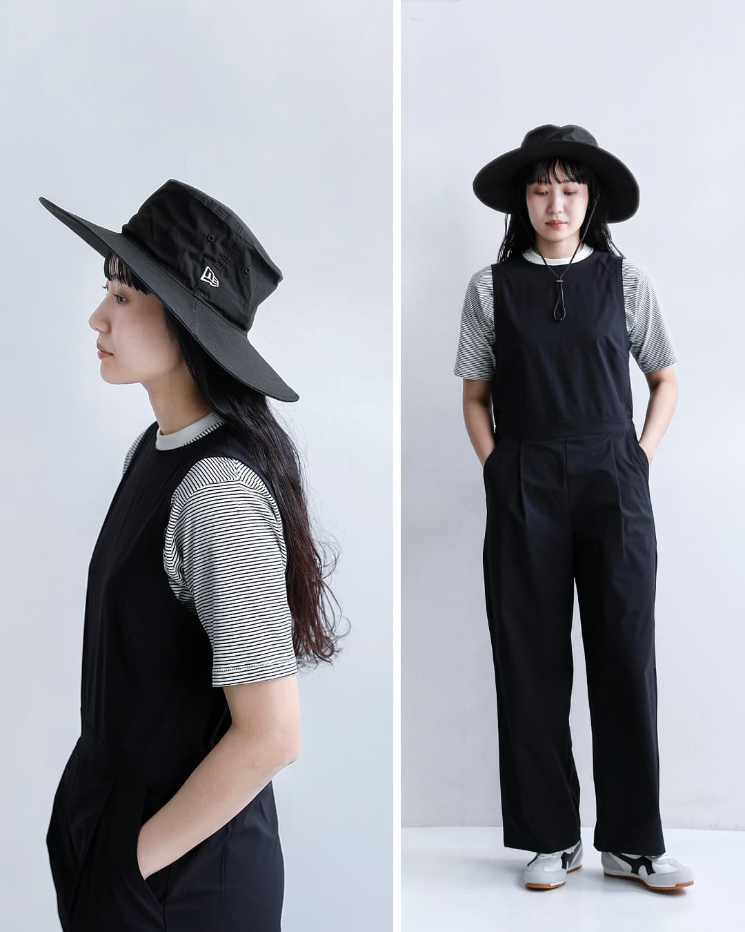 NEW ERAアドベンチャーライト ワイドブリム タイプライター ハット adv-wb-tw