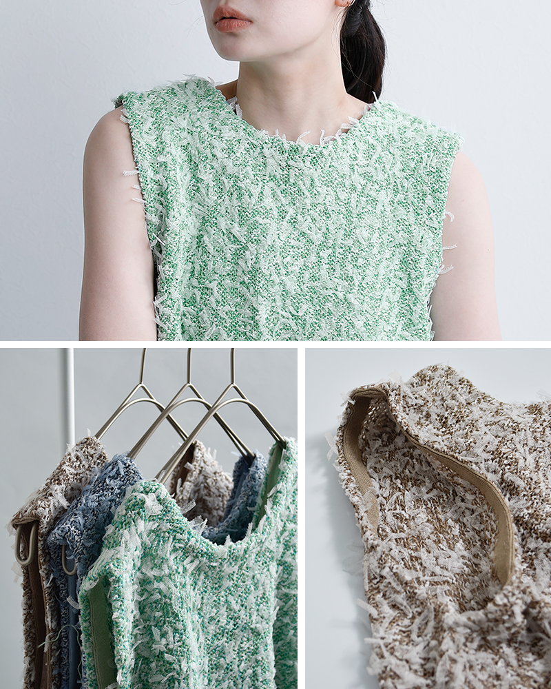 ADAWAS(アダワス)2wayチュールヤーンベストadws-507-16