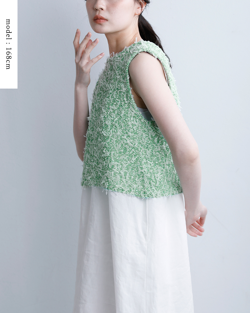 ADAWAS(アダワス)2wayチュールヤーンベストadws-507-16