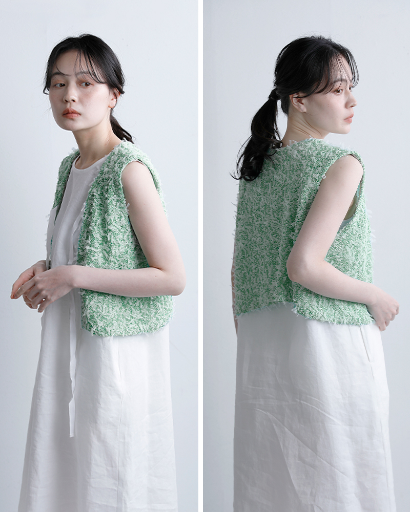 ADAWAS(アダワス)2wayチュールヤーンベストadws-507-16