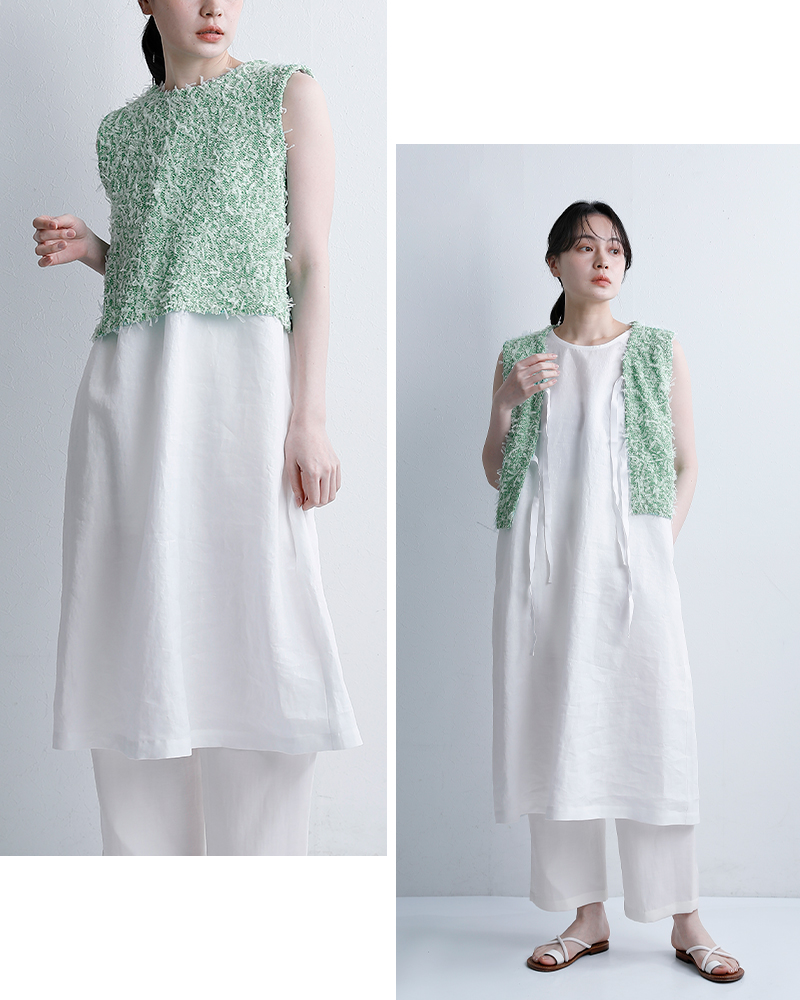 ADAWAS(アダワス)2wayチュールヤーンベストadws-507-16