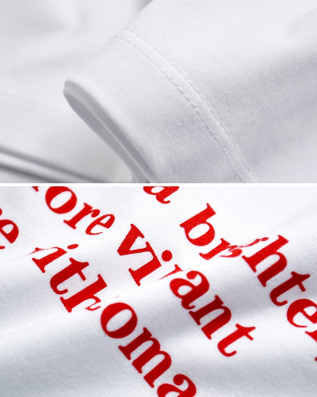 ALDAYSコットン ボックスシルエット プリント Tシャツ TOMATO al-ss032