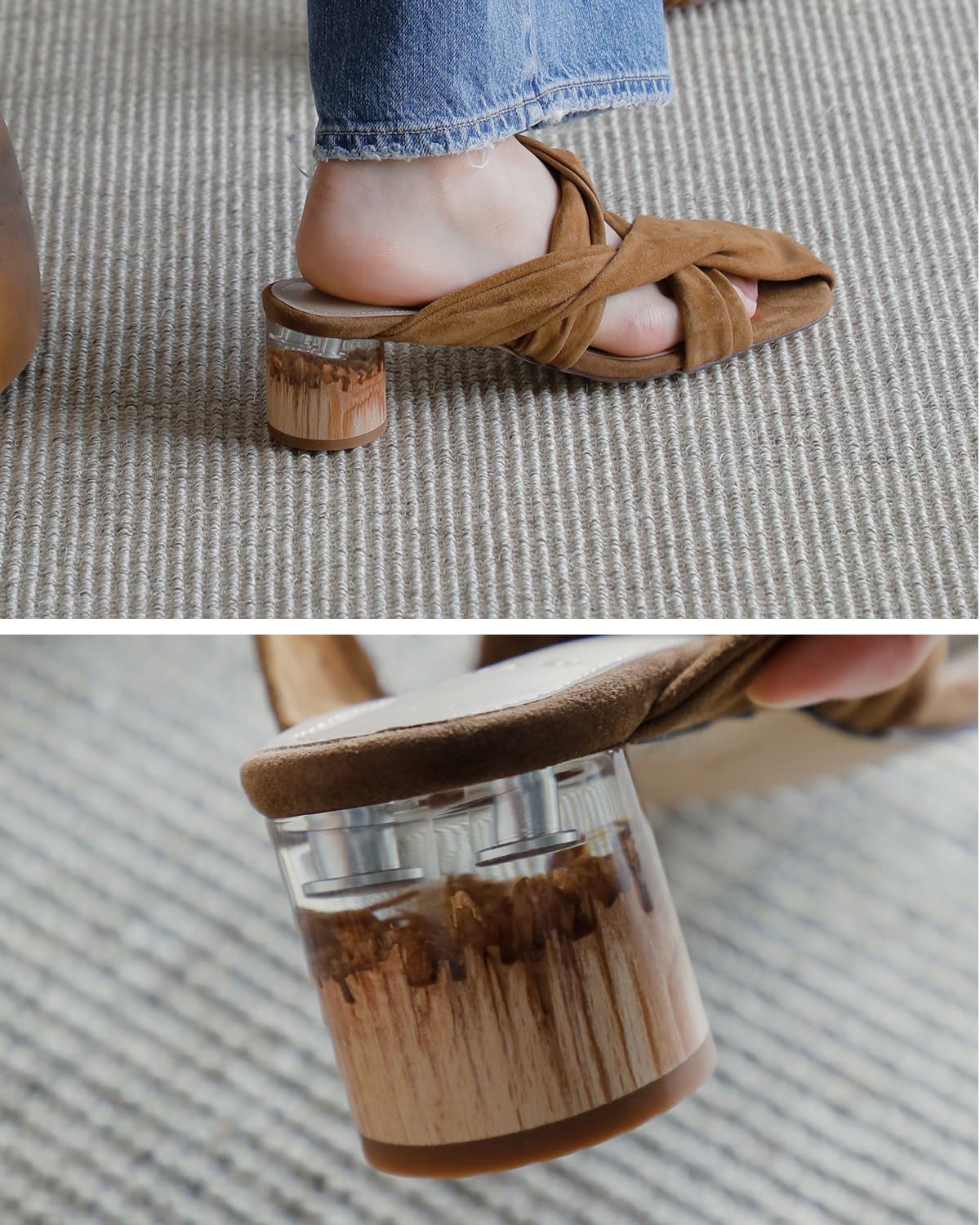 ALM.(アルム)スクエアトゥレザー ミュール  “MARIA LEATHER MULES” al125