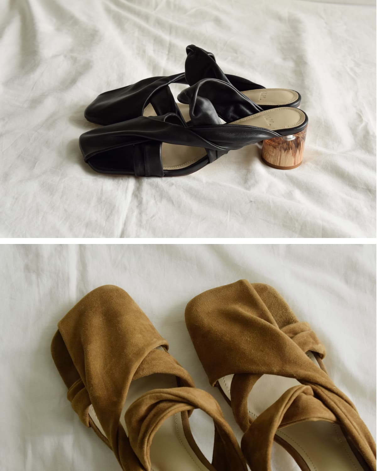 ALM.(アルム)スクエアトゥレザー ミュール  “MARIA LEATHER MULES” al125