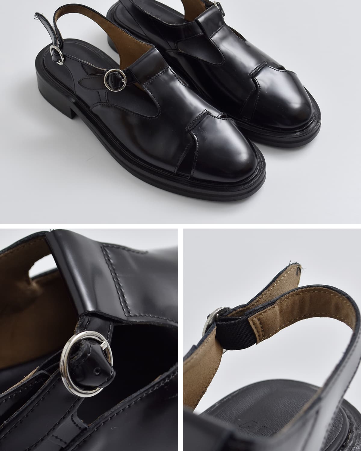 ALM.(アルム)カウレザー ミュール  “SALACIA LEATHER MULES” al128