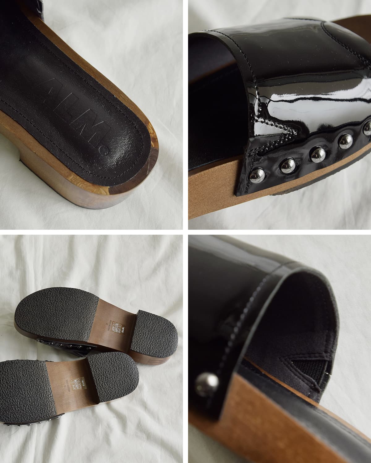 ALM.(アルム)カウレザー クロッグサンダル  “CHIARA LEATHER SANDALS” al131