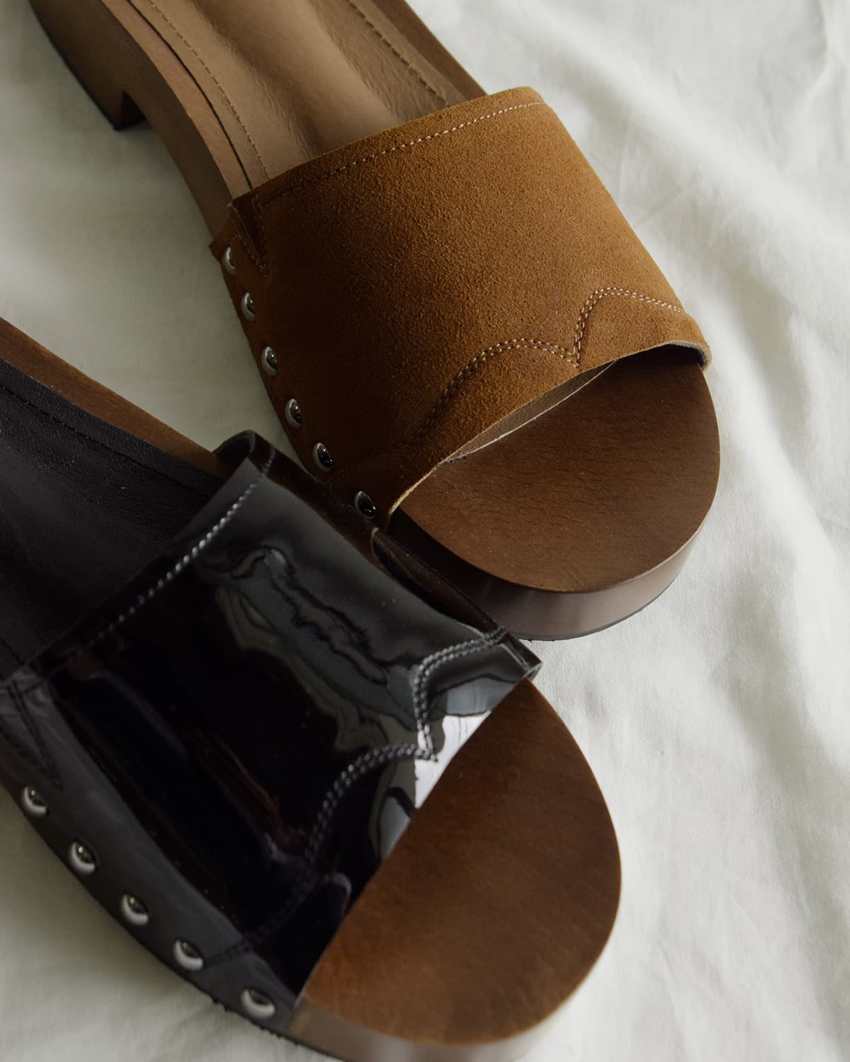 ALM.(アルム)カウレザー クロッグサンダル  “CHIARA LEATHER SANDALS” al131