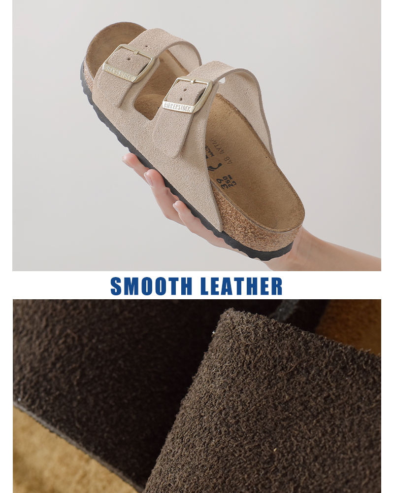 BIRKENSTOCK(ビルケンシュトック)アリゾナスエードレザーナローサンダル“Arizona”arizona-same1