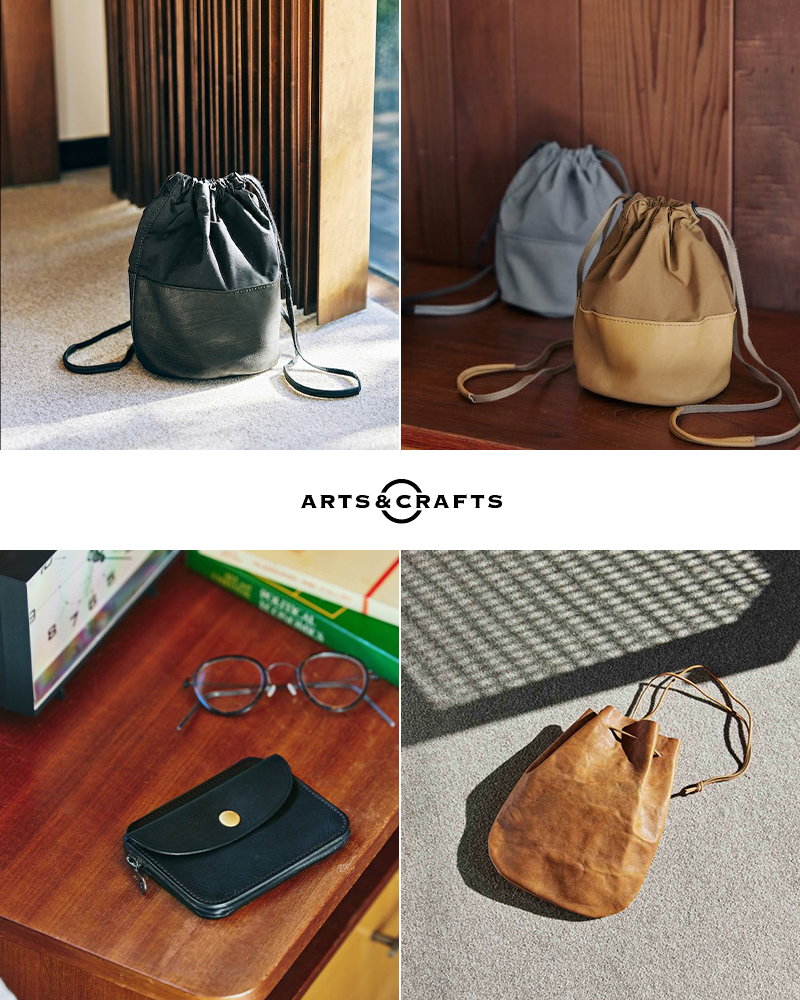 Arts&Crafts(アーツアンドクラフツ)ホースレザードローストリングスポーチバッグM“HORSELEATHERDRAWSTRINGSPOUCHM”drawstringspouch-same1