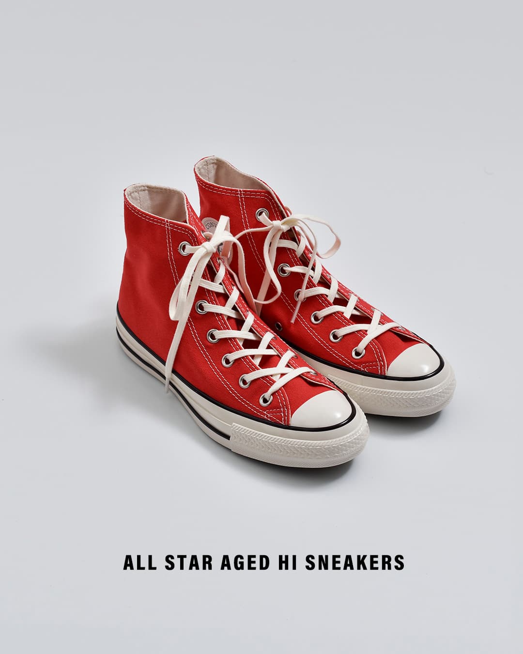 CONVERSEオールスター エイジド HI スニーカー as-aged-hi