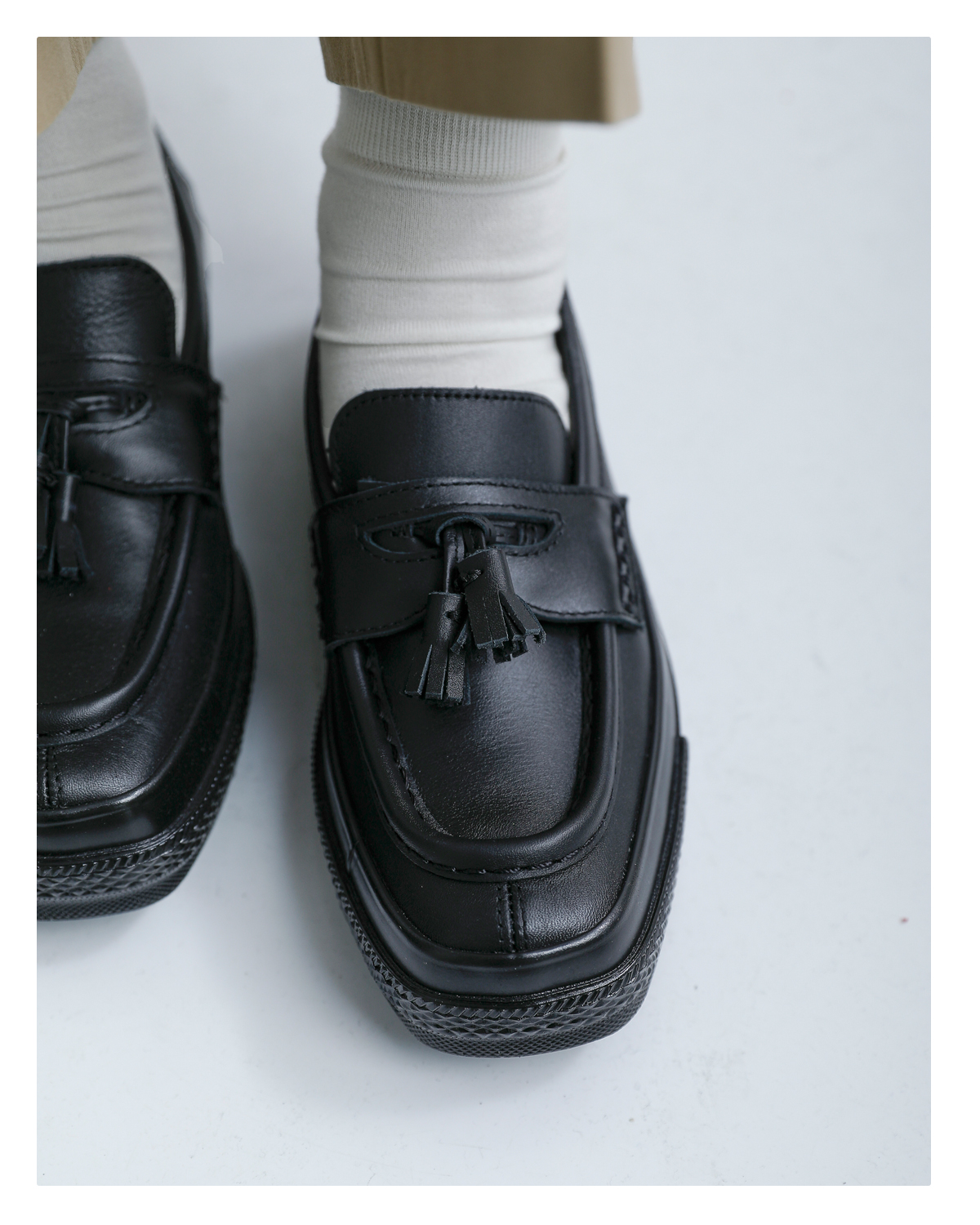 CONVERSEオールスター スクエアトゥ ローファー as-sq-toe-lo